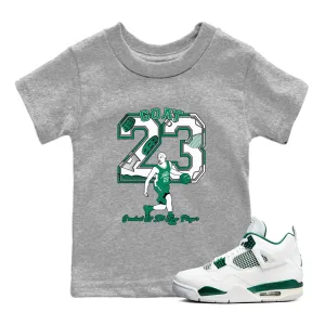 - 4 Economical Sneaker Air SNRT Kids Jordan Oxidized Tees Polished Green Player Goat