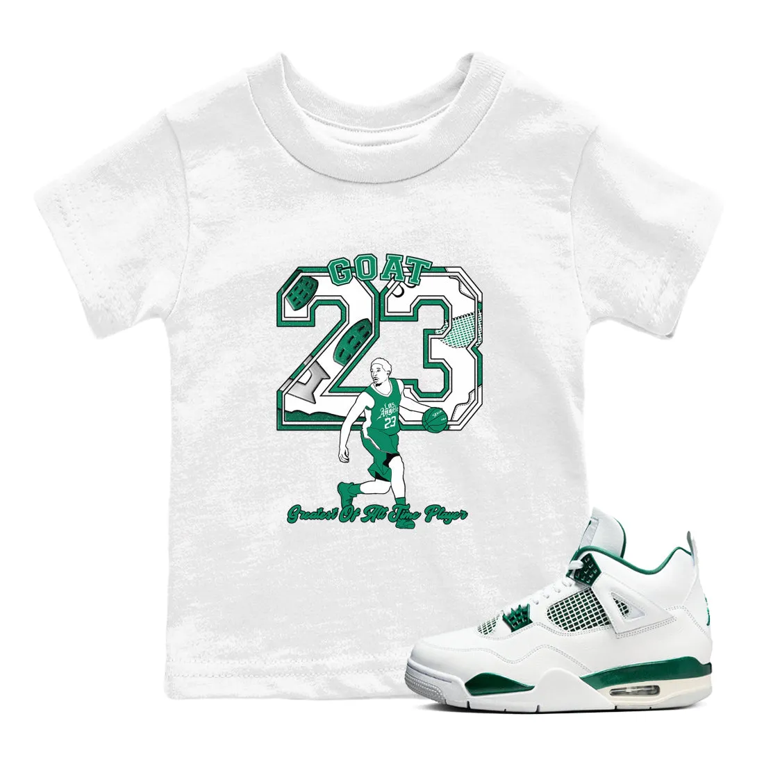 - 4 Economical Sneaker Air SNRT Kids Jordan Oxidized Tees Polished Green Player Goat