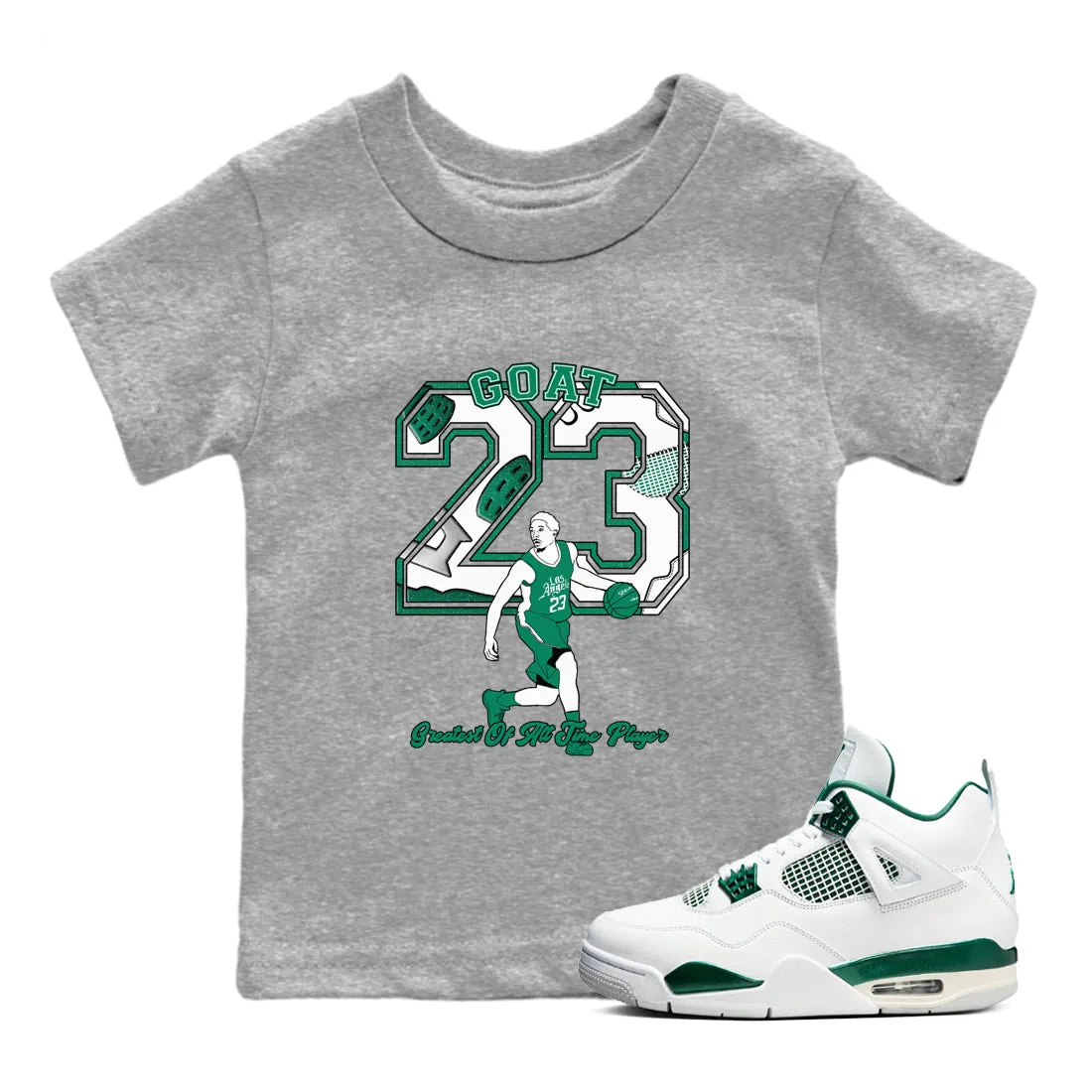 - 4 Economical Sneaker Air SNRT Kids Jordan Oxidized Tees Polished Green Player Goat
