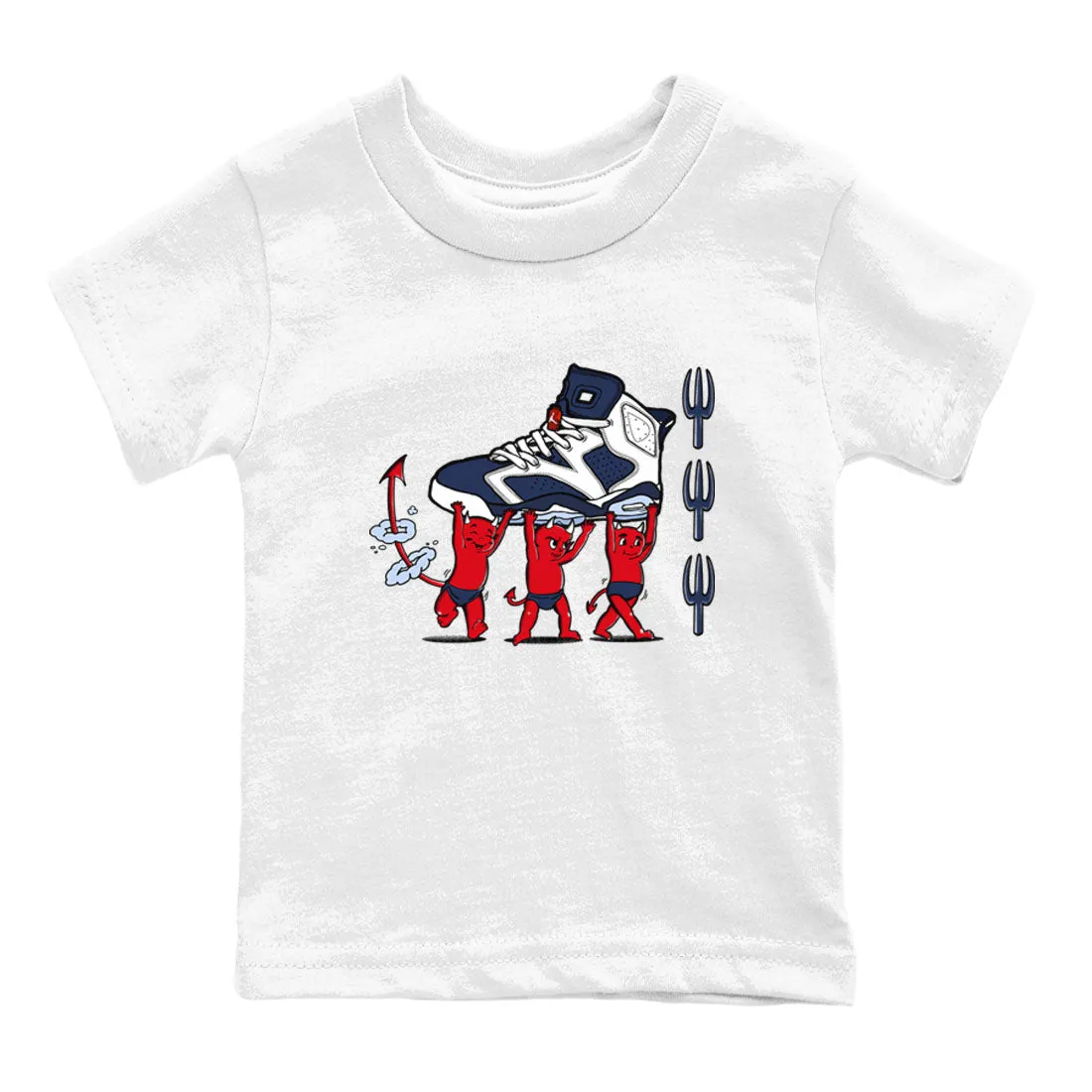 - And Jordan Tees Devil Air Midnight Smart-connected Kids Navy SNRT 6 Trendy Babies White Sneaker