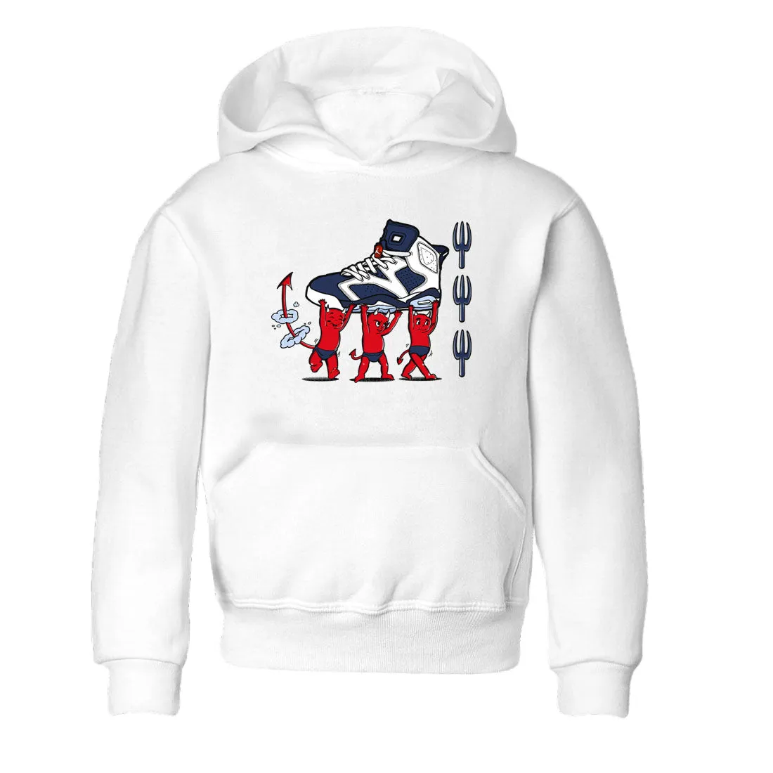 - And Jordan Tees Devil Air Midnight Smart-connected Kids Navy SNRT 6 Trendy Babies White Sneaker