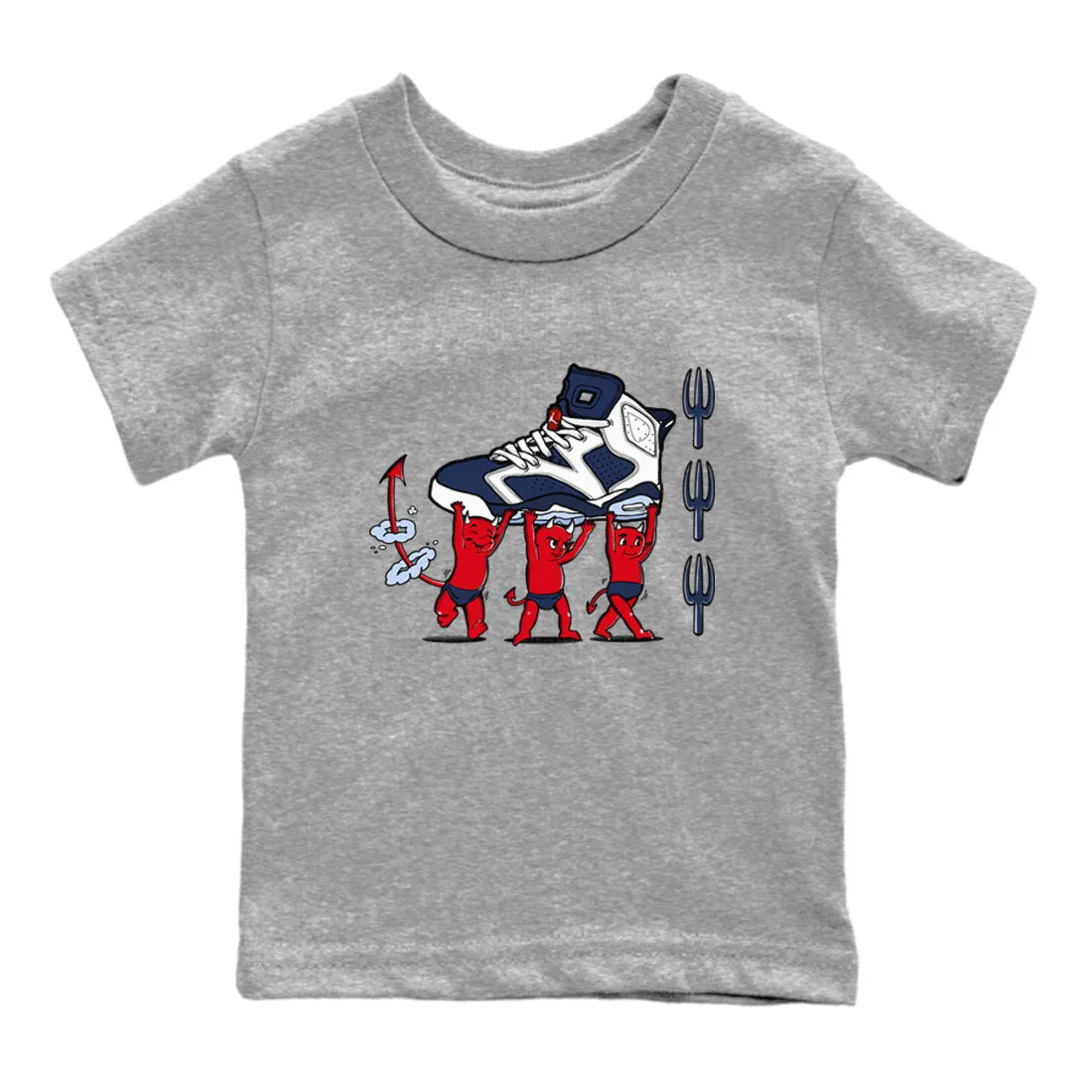 - And Jordan Tees Devil Air Midnight Smart-connected Kids Navy SNRT 6 Trendy Babies White Sneaker