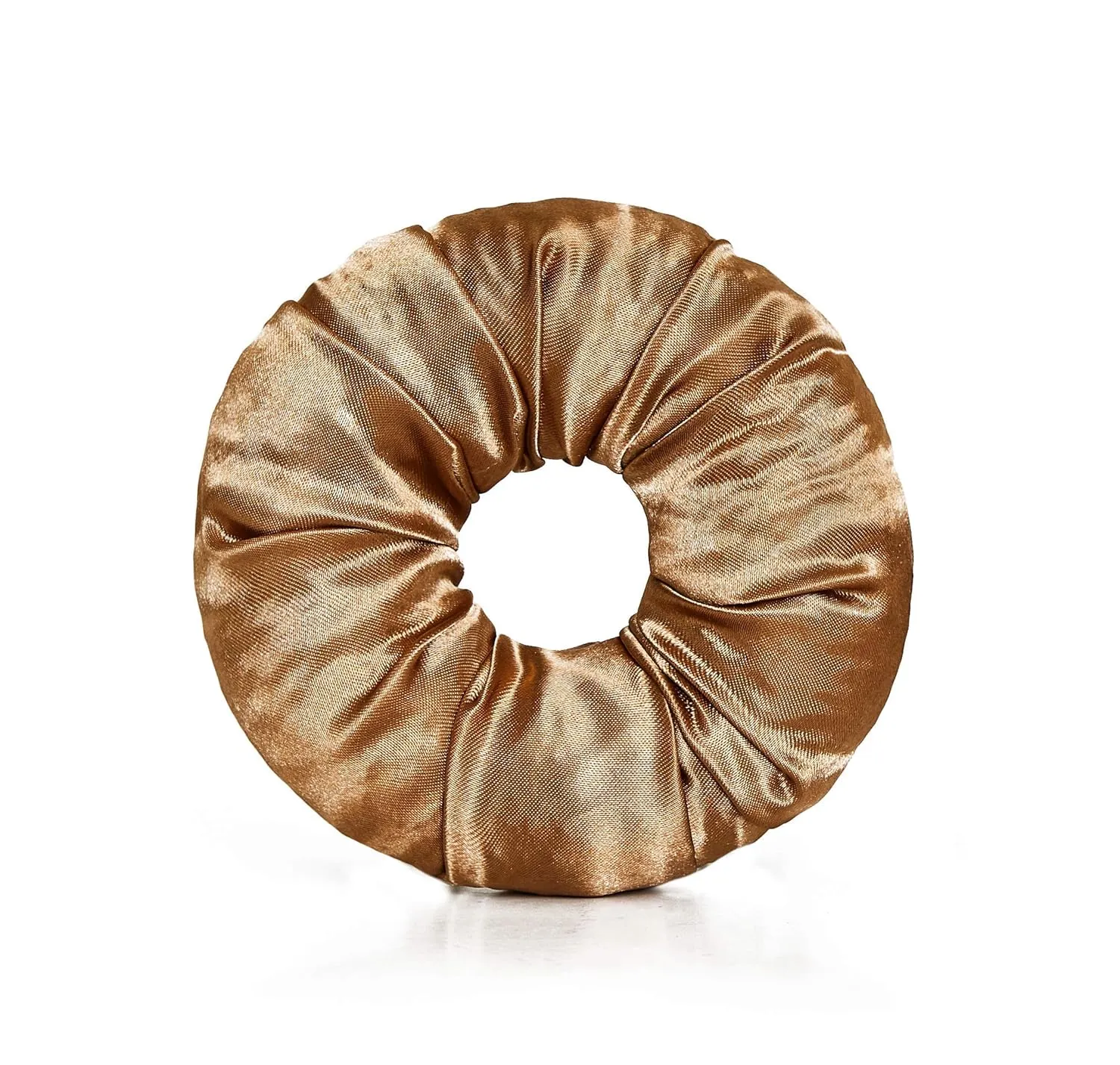 100% Satin Hair Bun for Soft Comfortable Protects Your Ends & Helps Retain Moisture Easy to Style and Great for Military Ballet and Business (1 Large, Golden Blonde)