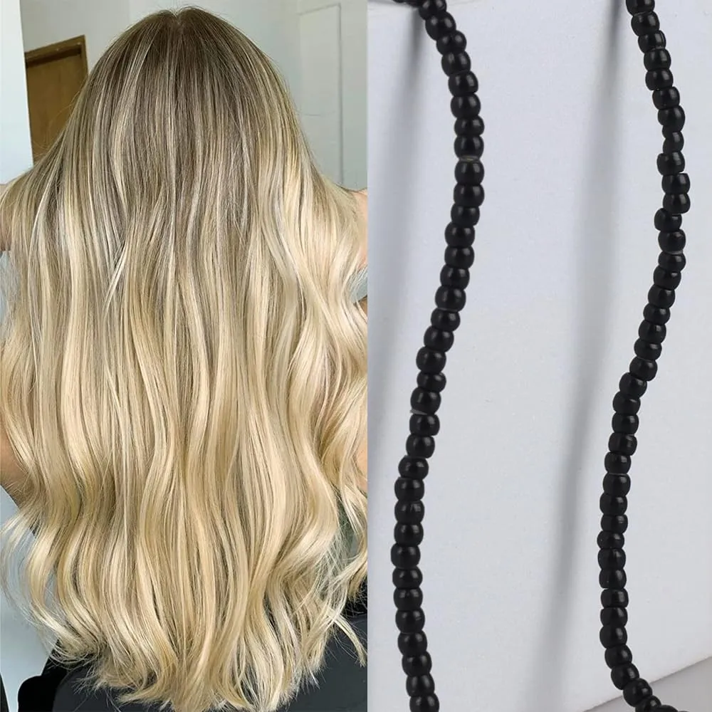 1000pcs Pre-loaded Nano Beads 3mm Silicone Lined Beads for Hair Extensions Nano Tip Human Hair Extensions Copper Nano Rings Beads
