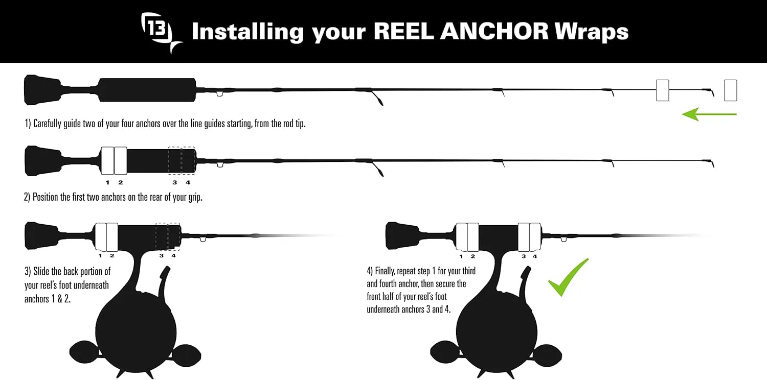 13 FISHING - FreeFall Maverick - Inline Ice Fishing Combos