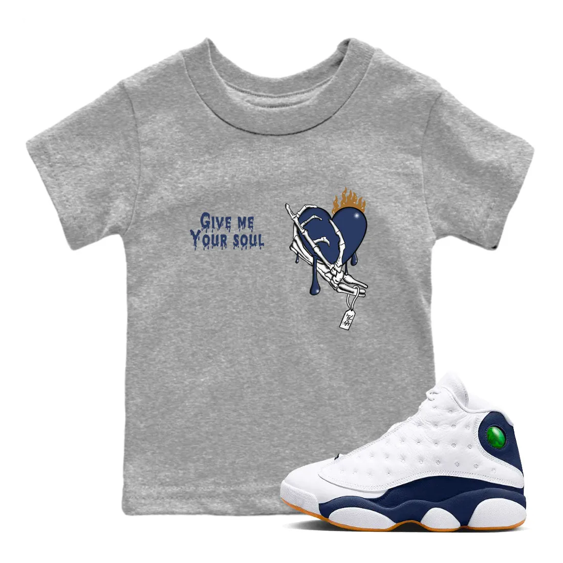 13 Responsive - Soul Your Sneaker Navy SNRT Tees Give Jordan Air Midnight Kids Me Honest