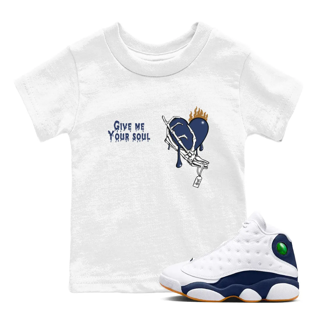 13 Responsive - Soul Your Sneaker Navy SNRT Tees Give Jordan Air Midnight Kids Me Honest