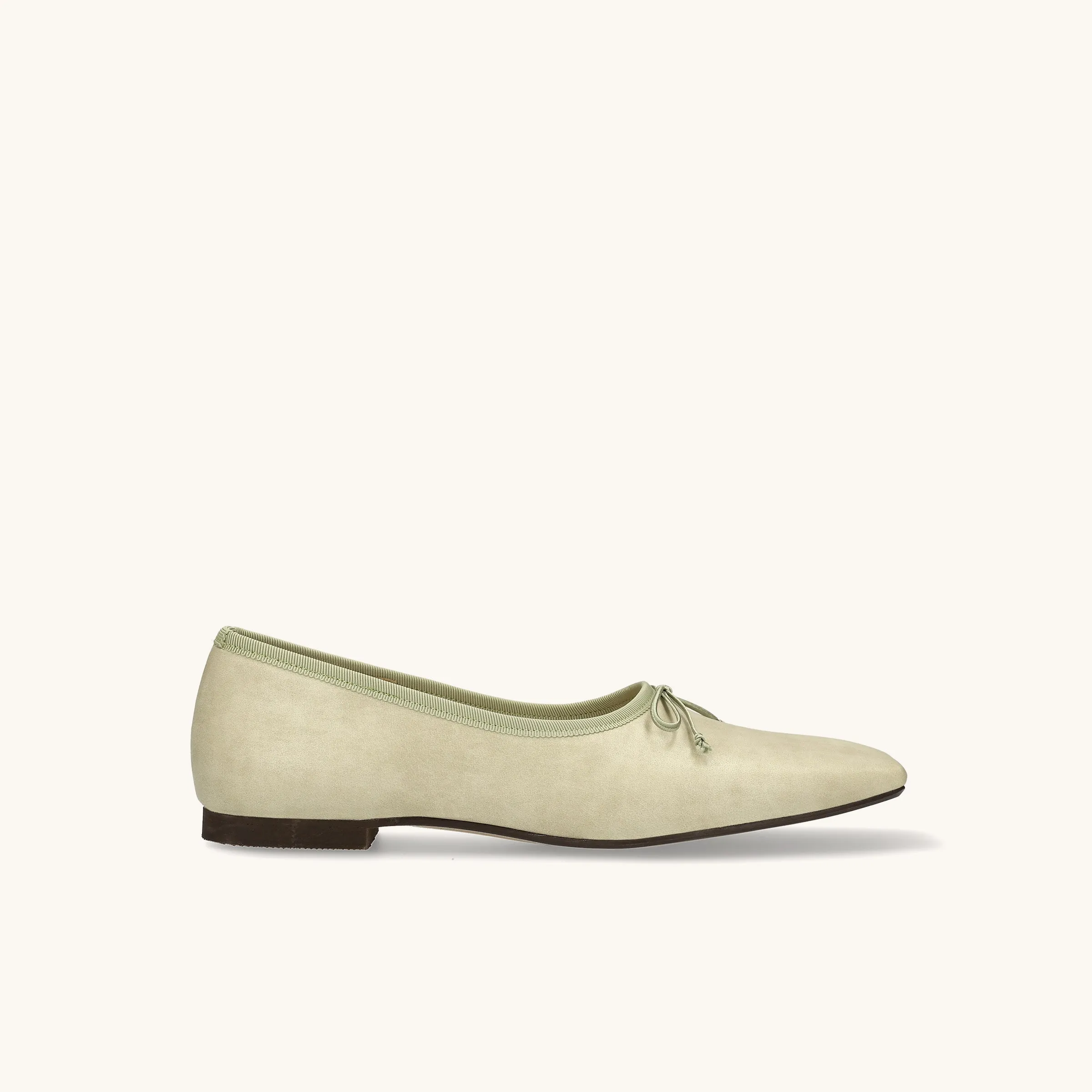 15% OFF: Square toe ballet shoes (m10301) Ice green
