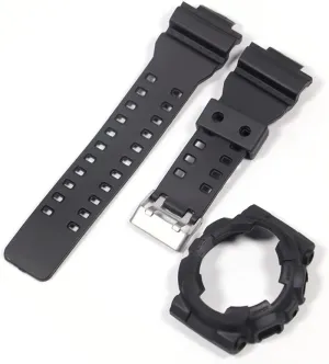 16mm Silicone Rubber Watch Band Strap Fit Replacement Black Waterproof Watchbands Accessories (Band Color : 0004, Band Width : 16mm)