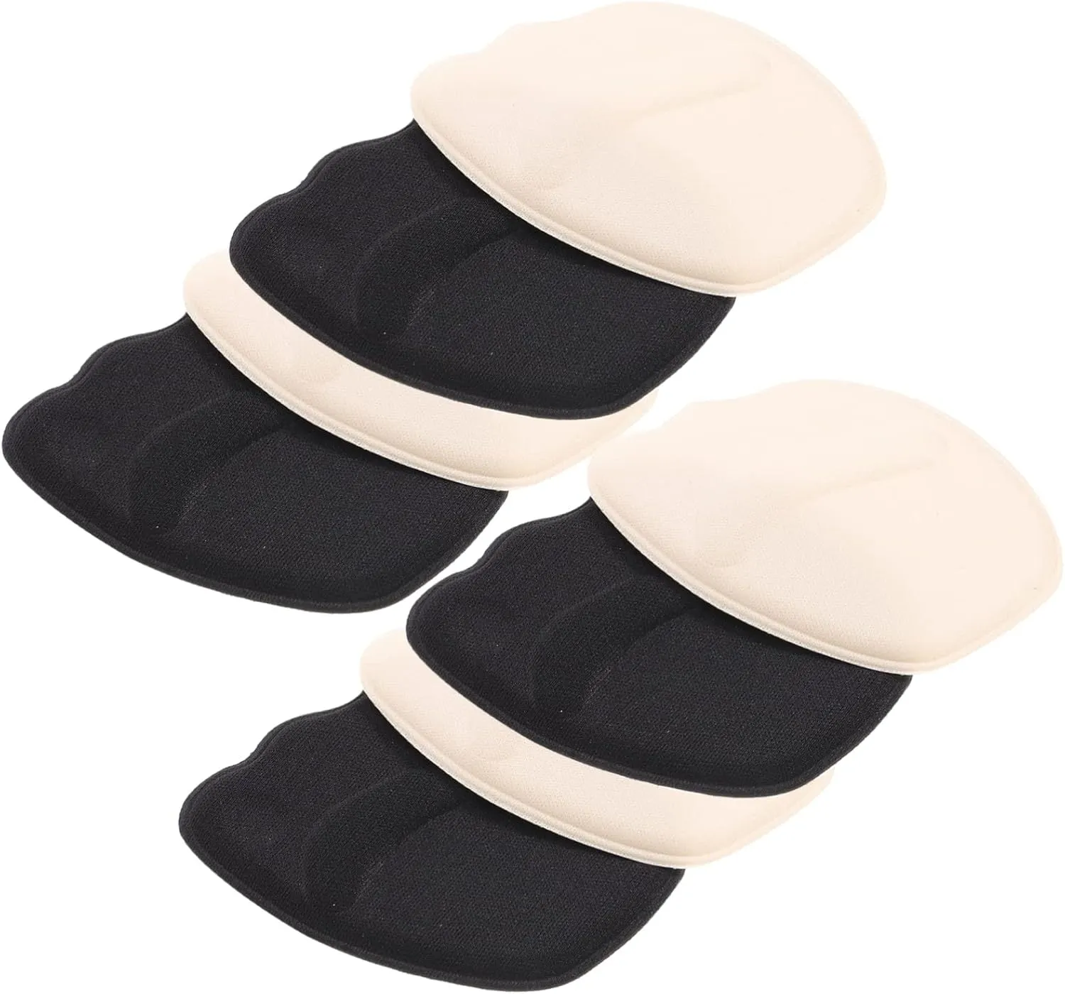 20 Pairs Sponge Forefoot pad Slip Resistant Sole Heel Grips for Womens Shoes Non- Skid Shoe Pads Foot Pads for Shoes Women high Heel Supply 4d Knitted Fabric Non-Slip Protector