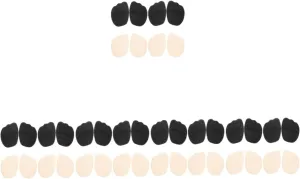 20 Pairs Sponge Forefoot pad Slip Resistant Sole Heel Grips for Womens Shoes Non- Skid Shoe Pads Foot Pads for Shoes Women high Heel Supply 4d Knitted Fabric Non-Slip Protector