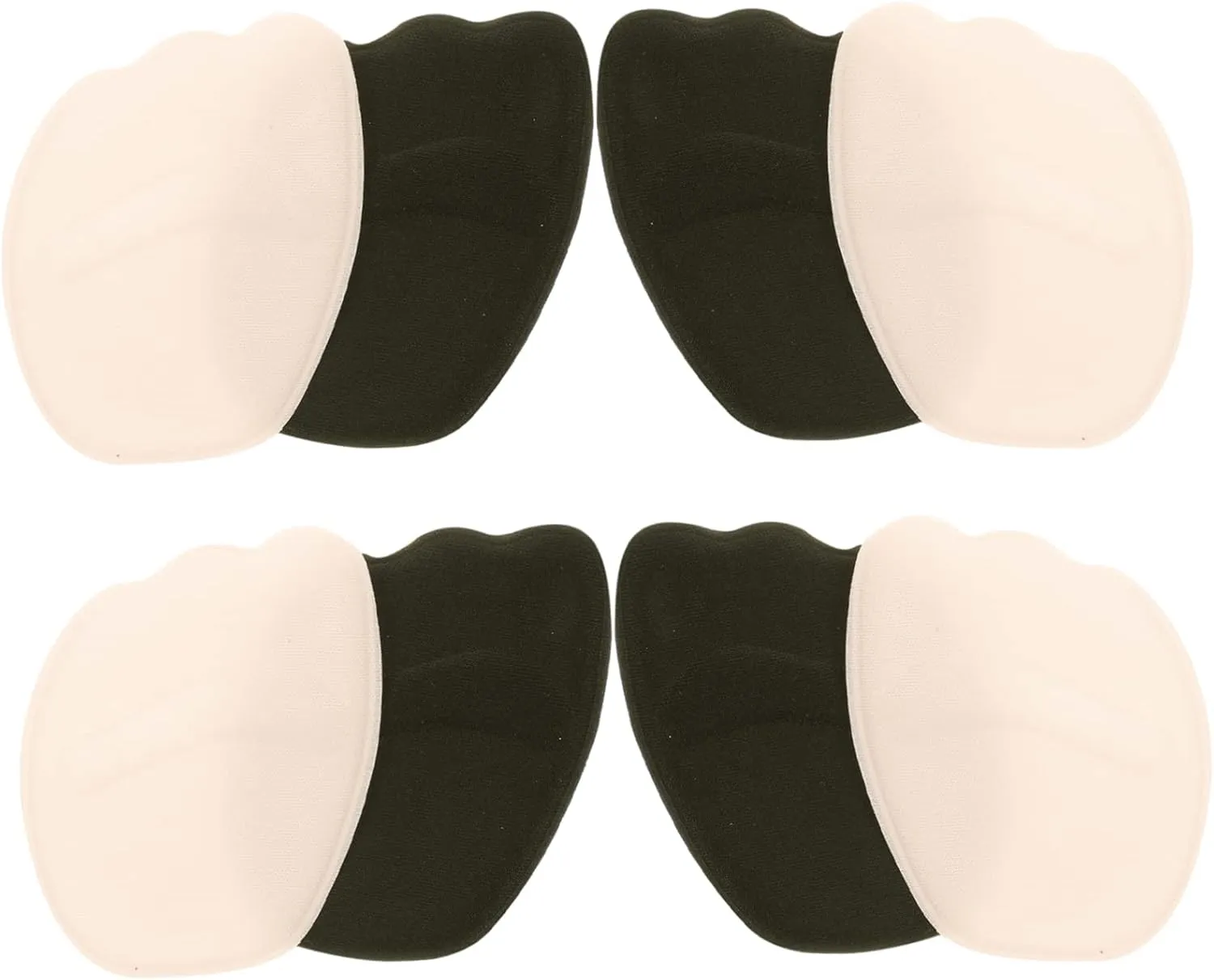 20 Pairs Sponge Forefoot pad Slip Resistant Sole Heel Grips for Womens Shoes Non- Skid Shoe Pads Foot Pads for Shoes Women high Heel Supply 4d Knitted Fabric Non-Slip Protector