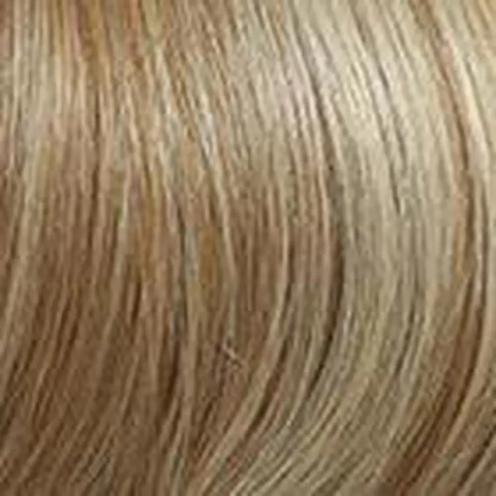 22" Wavy Fineline Extensions Color R25 GINGER BLONDE - Hairdo Hairpieces 4 Piece Kit Clip In Tru2Life Heat Friendly Synthetic Fine Hair Flat Iron Curl Blow Dry