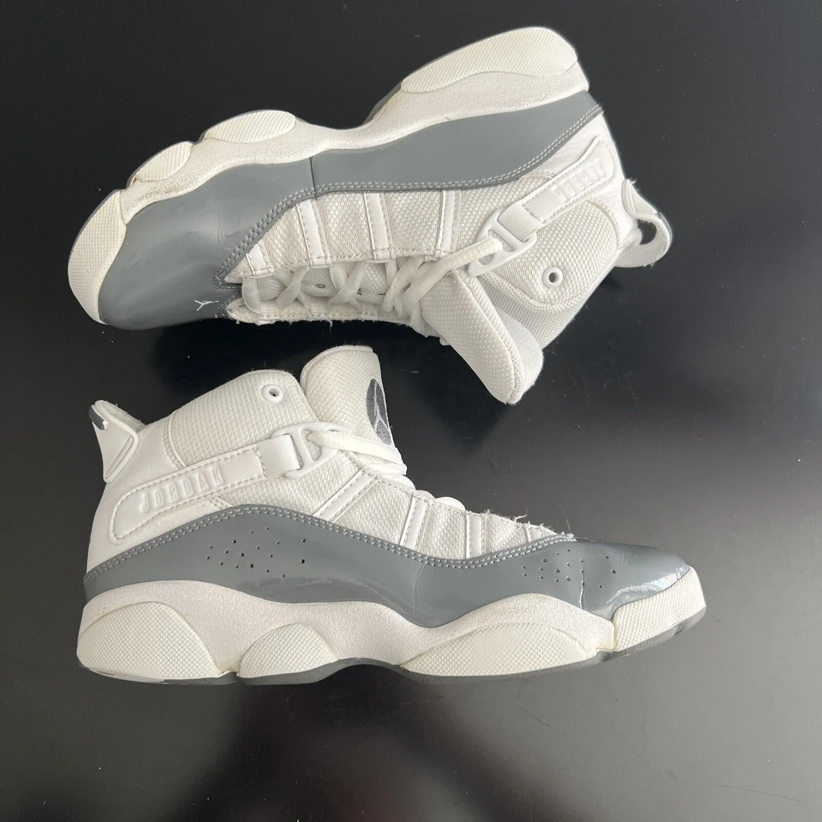 3Y Jordan 6 Rings PS 'White Cool Grey’