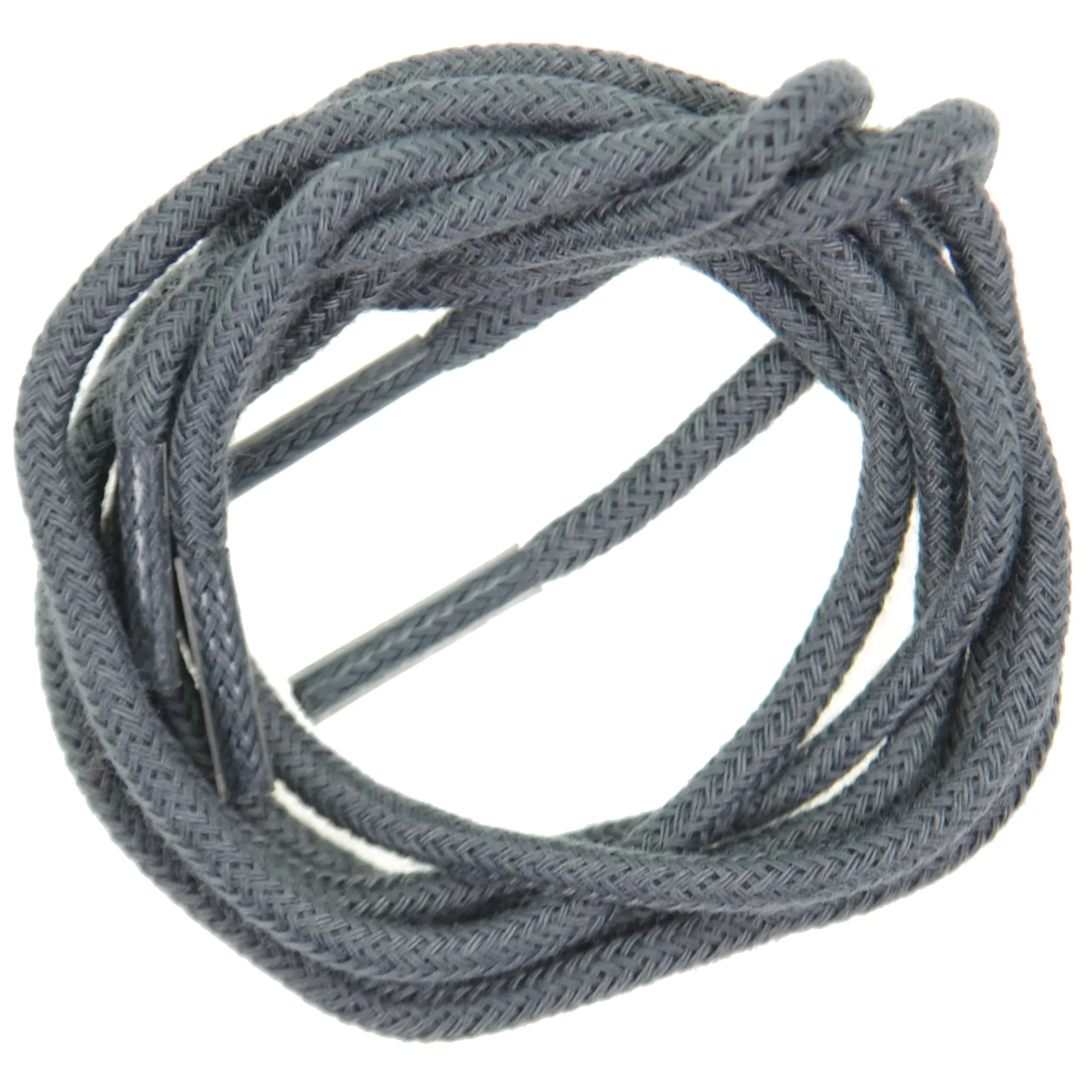 60cm Round Shoe Laces - Grey