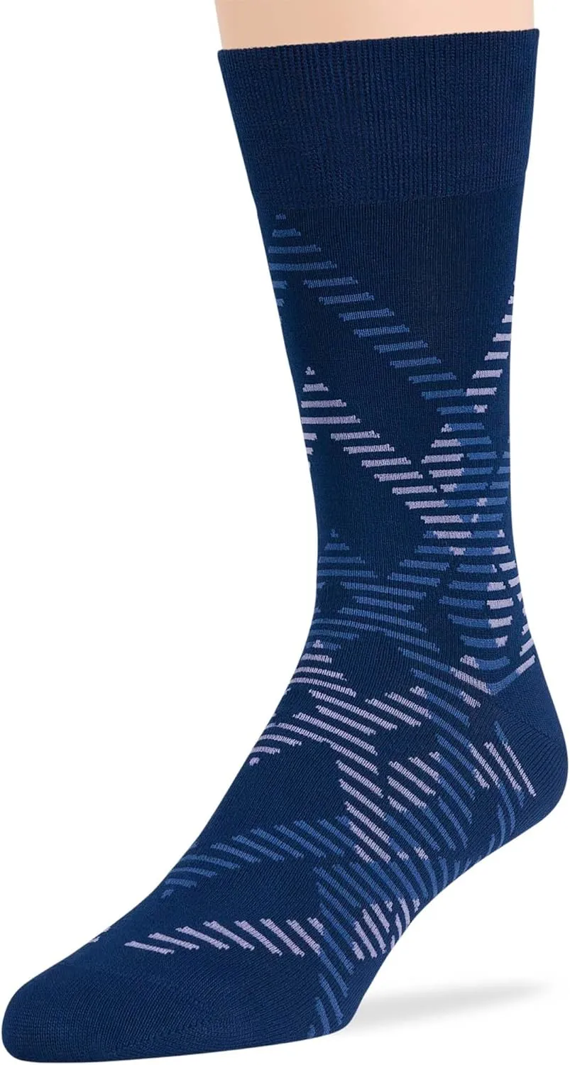 7BIGSTARS KINGDOM Men Viscose Bamboo Patterned-Solid Fashion Dress Sock-XL/L/M- Black Khaki Beige Brown Grey Navy Blue