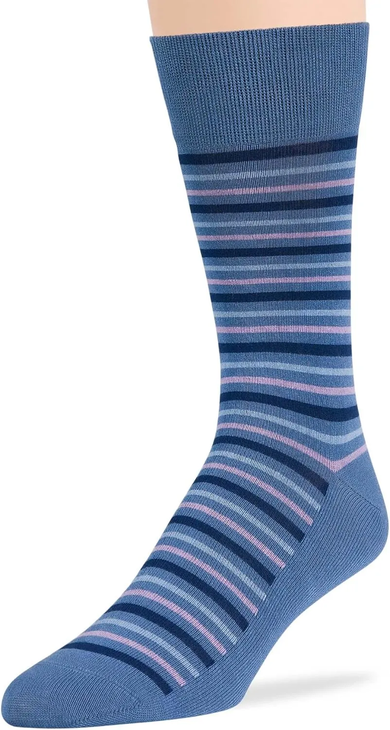 7BIGSTARS KINGDOM Men Viscose Bamboo Patterned-Solid Fashion Dress Sock-XL/L/M- Black Khaki Beige Brown Grey Navy Blue