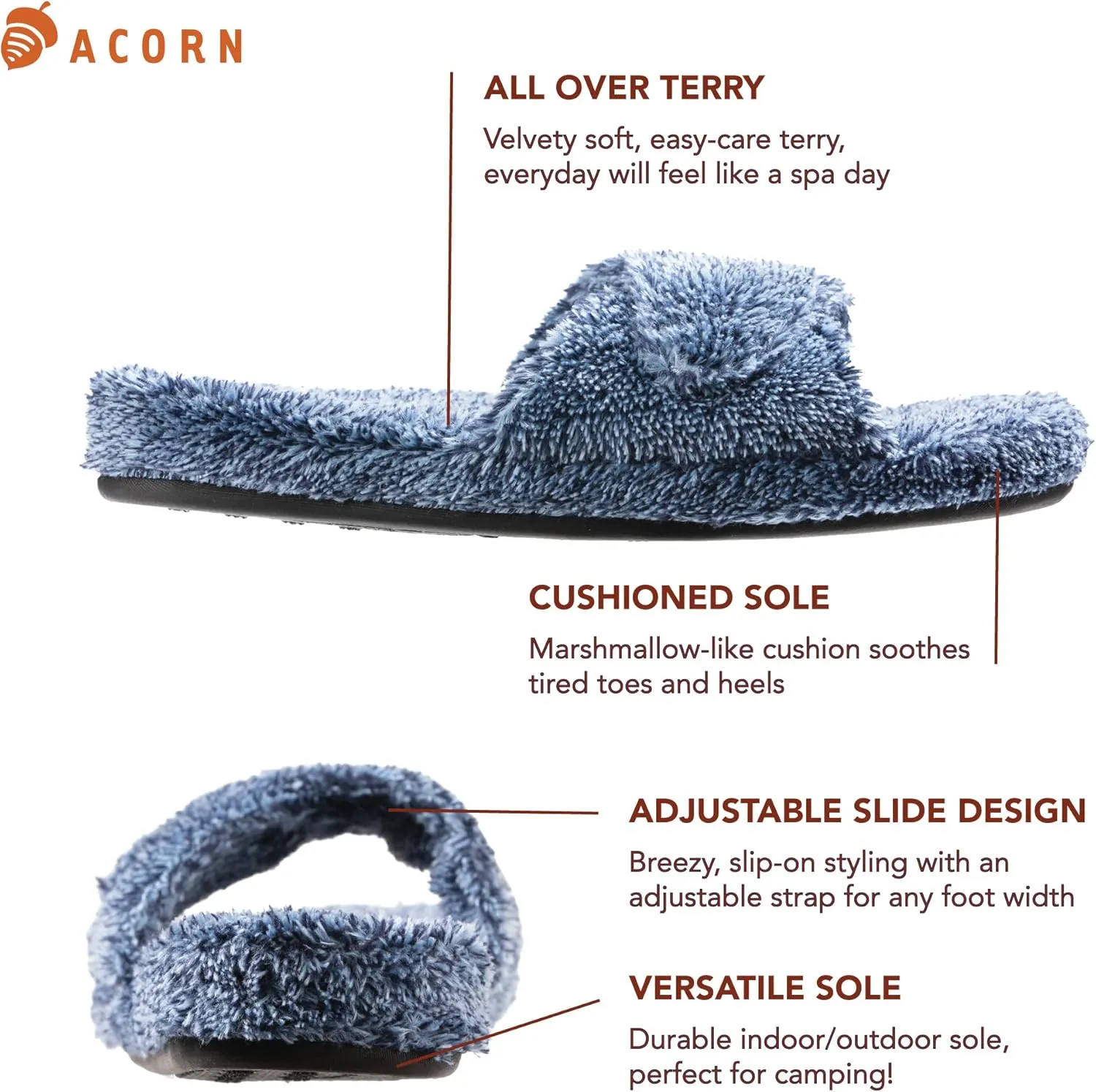 Acorn Women's Spa Slide Slipper