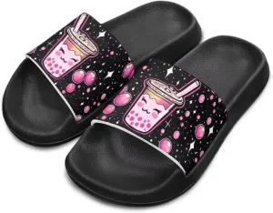 Adorable Slide Sandals for Boys Girls Slide Sandals Cartoon Youth Pool Shower Shoes Suitable for Outdoors
