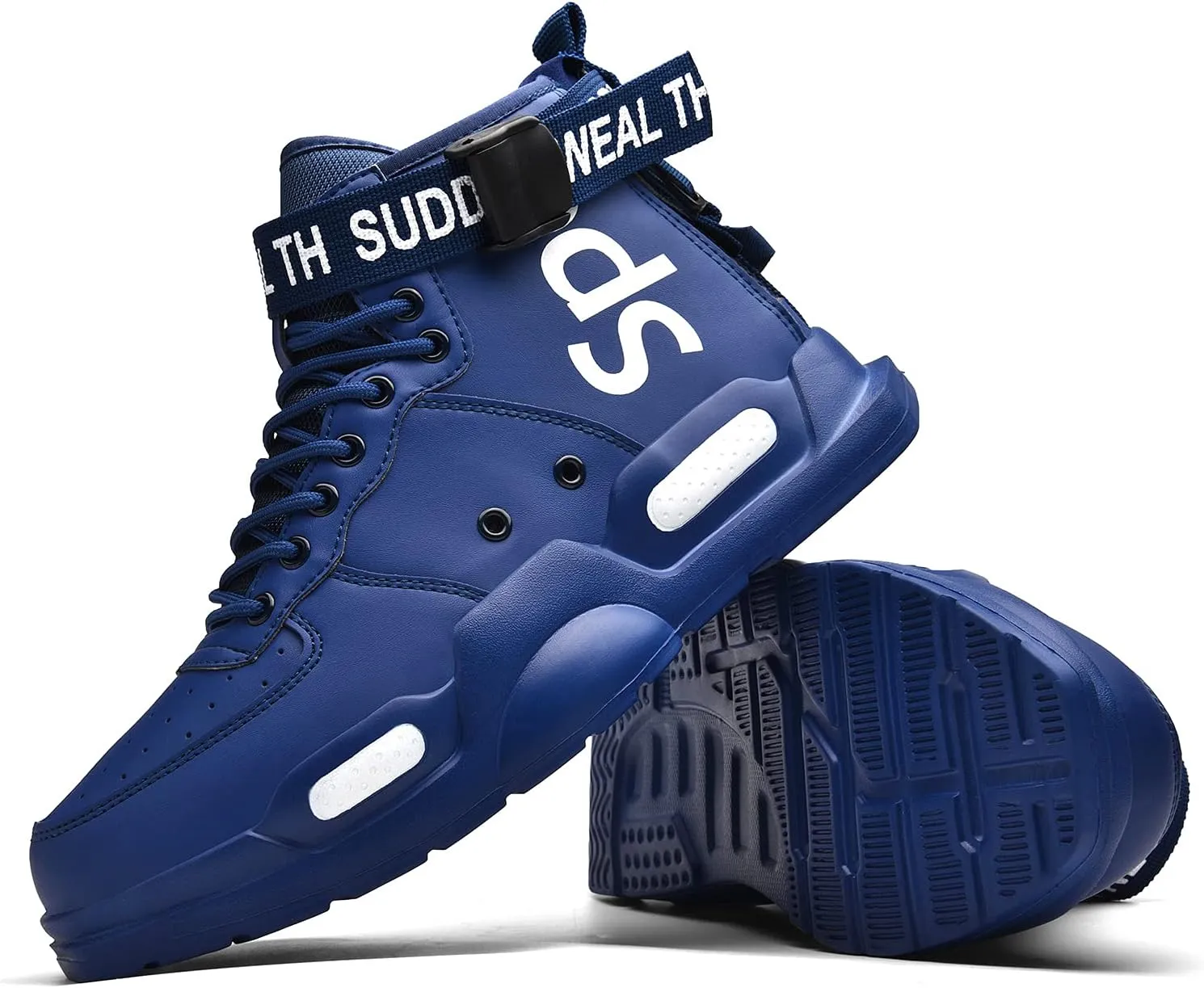 Ahico Mens Fashion Sneakers High Top Walking Shoes Sport Athletic Casual Shoe Vogue Stylish Men