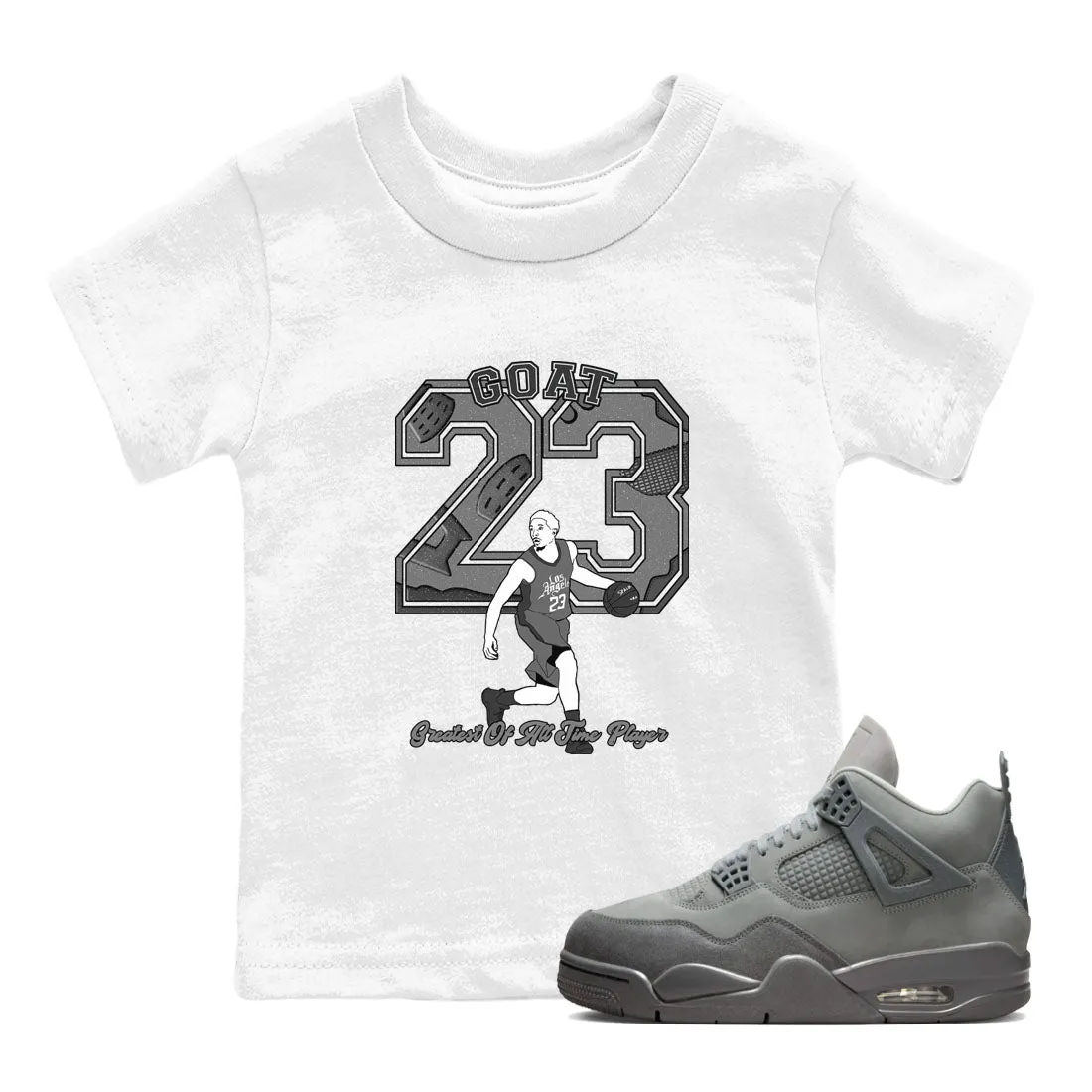 Air Cement Goat Competitive Sneaker Courteous Kids SNRT Jordan Player - Tees 4 Wet