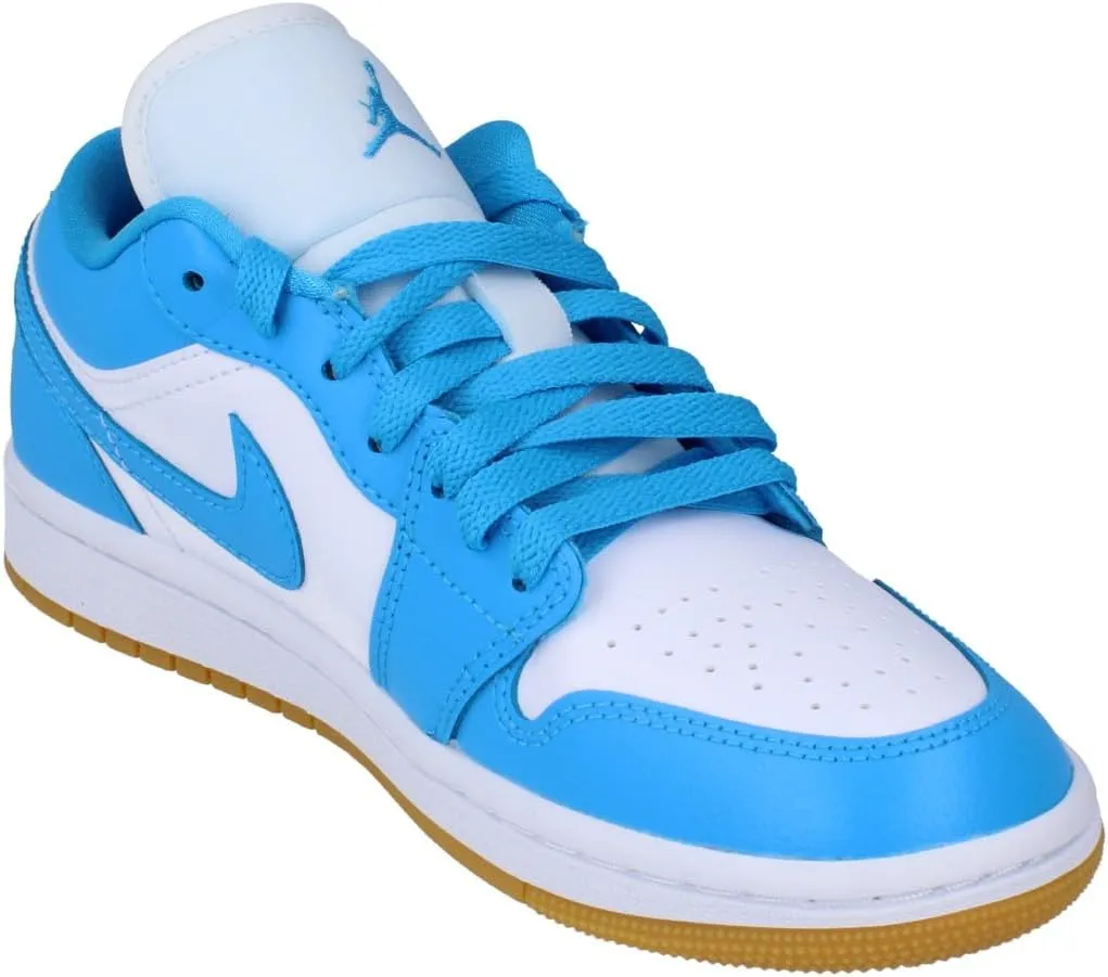 Air Jordan 1 Low Women's Shoes (DC0774-104, White/Gum Light Brown/Dark Powder)