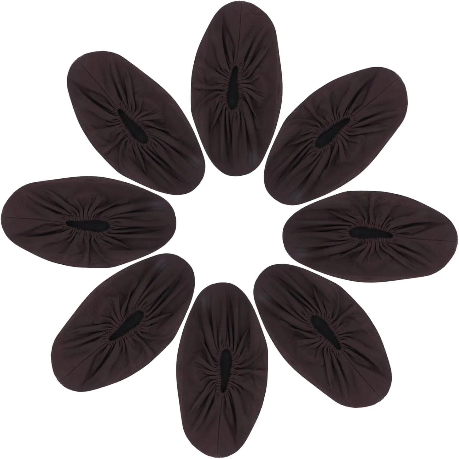 Alipis 5pcs Washable Reusable Shoe Covers for Home Non-slip Boot Covers for Guests Car