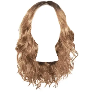 Alluring Locks Wig With Long Layered Waves by Hairuwear, Average Cap, GF14-22SS Wheat