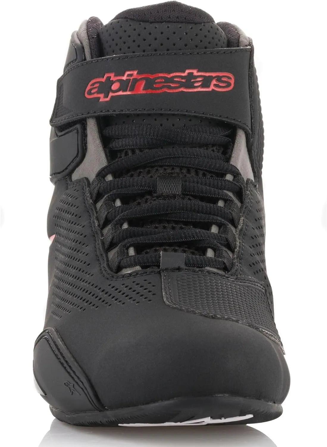 Alpinestars 2515618131115 Men's Sektor Vented Street Motorcycle Shoe, Black/Gray/Red, 11.5