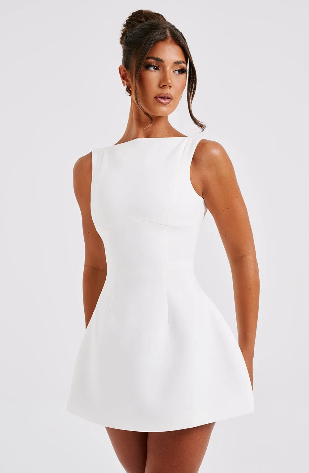 Amara Mini Dress - Ivory