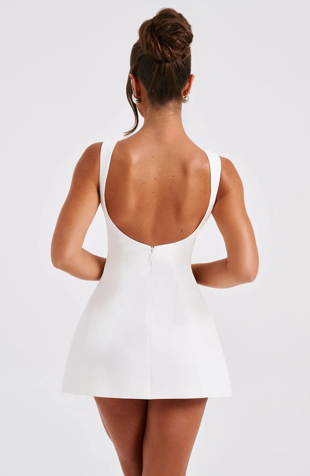 Amara Mini Dress - Ivory