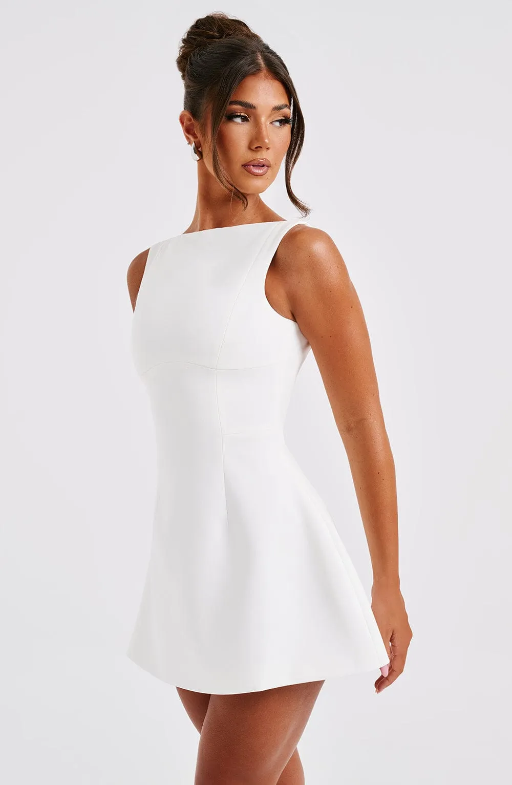 Amara Mini Dress - Ivory