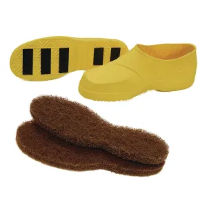 Americo® Stripping Boots, Extra Large, Yellow/Brown, One Pair
