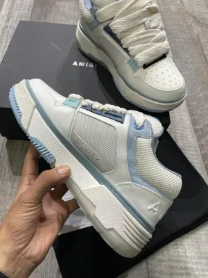 AMIRI MA-1 || Low-Top Sneakers - Sky Blue