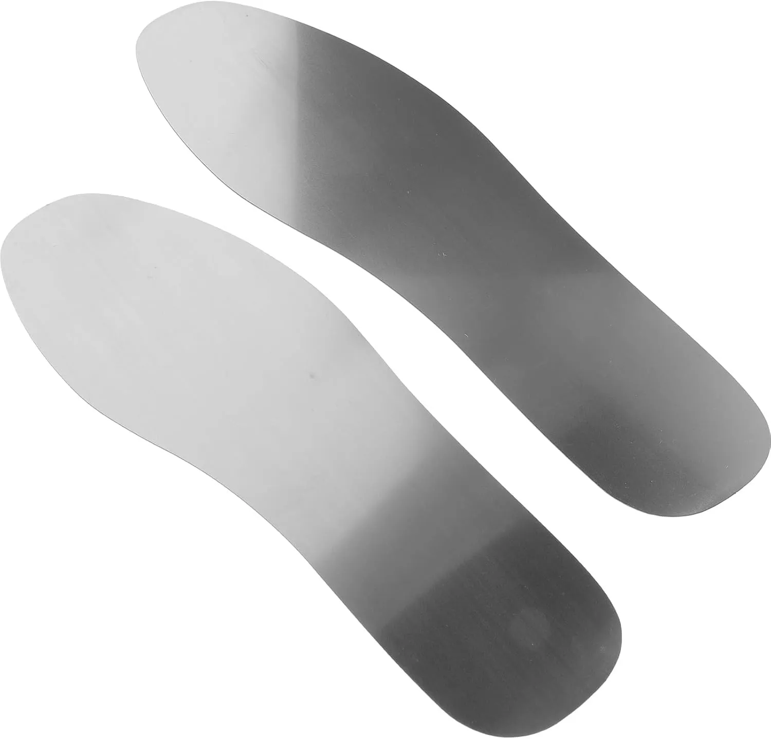 Angoily Puncture Resistant Insoles, 3 Pairs Stainless Steel Steel Toe Inserts Insole Men Shoe Insoles Roller Shoes Insoles for Boot Inserts, Flexible Steel Plate Nail Proof for Safety Work Shoes