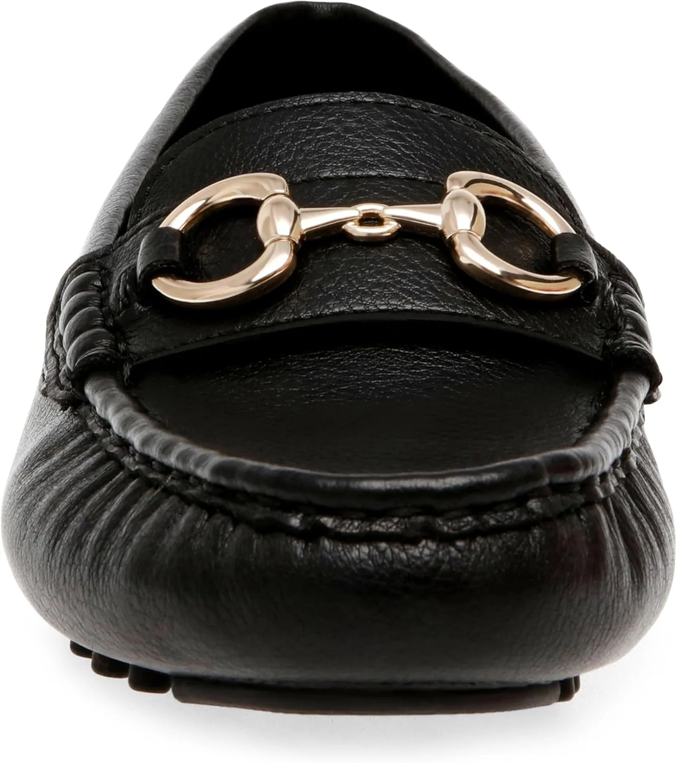 Anne Klein Womens Chrystie Faux Leather Driving Moccasins Moccasins