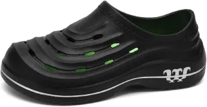 Armadillo Clogs Nurse Shoes for Women Men Comfortable Non Slip Work Shoes, Oil Resistant Chef Shoe Wide Waterproof Nursing Shoe, Ideal for Healthcare Kitchen Food Service Garden Unisex