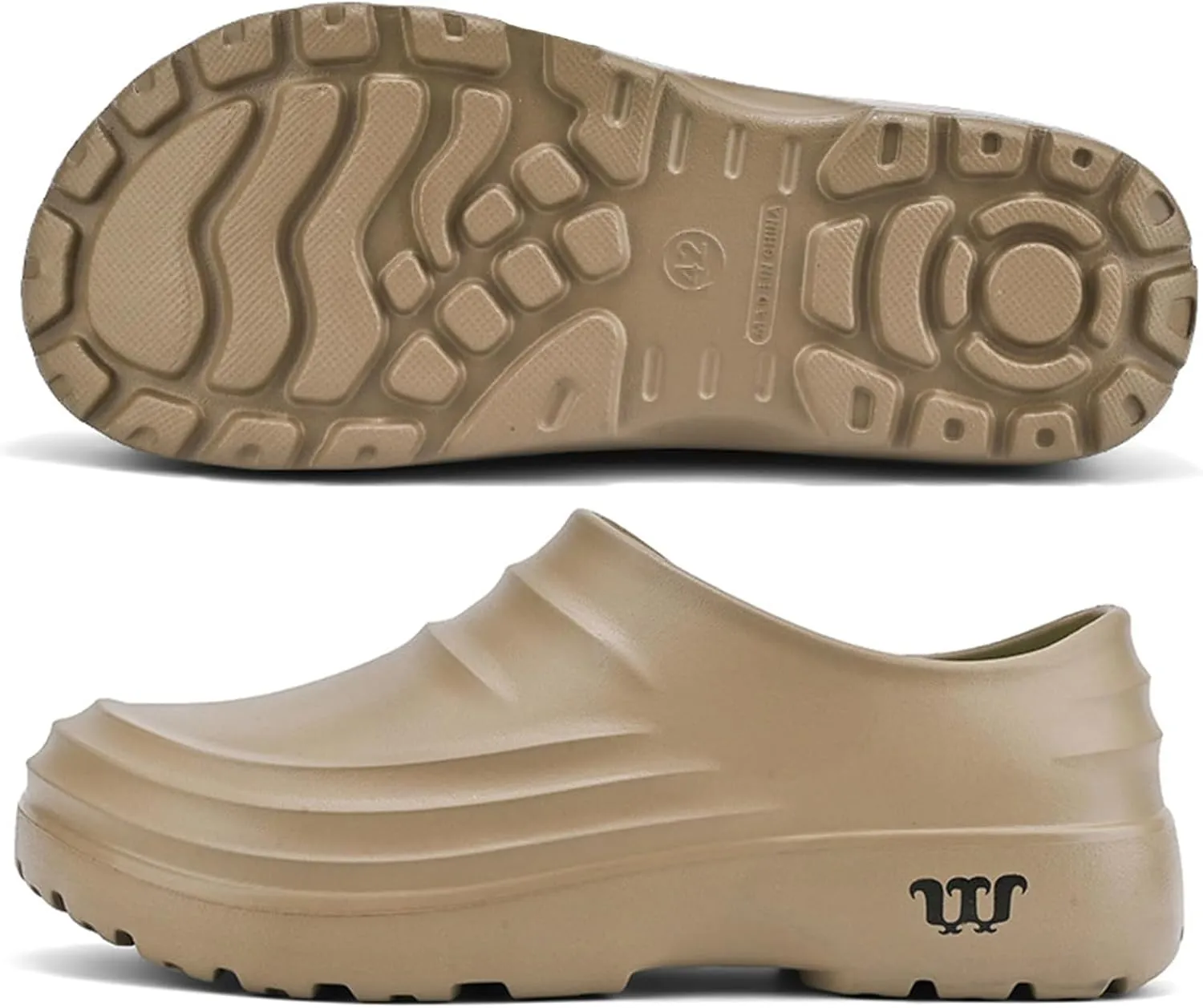 Armadillo Clogs Nurse Shoes for Women Men Comfortable Non Slip Work Shoes, Oil Resistant Chef Shoe Wide Waterproof Nursing Shoe, Ideal for Healthcare Kitchen Food Service Garden Unisex