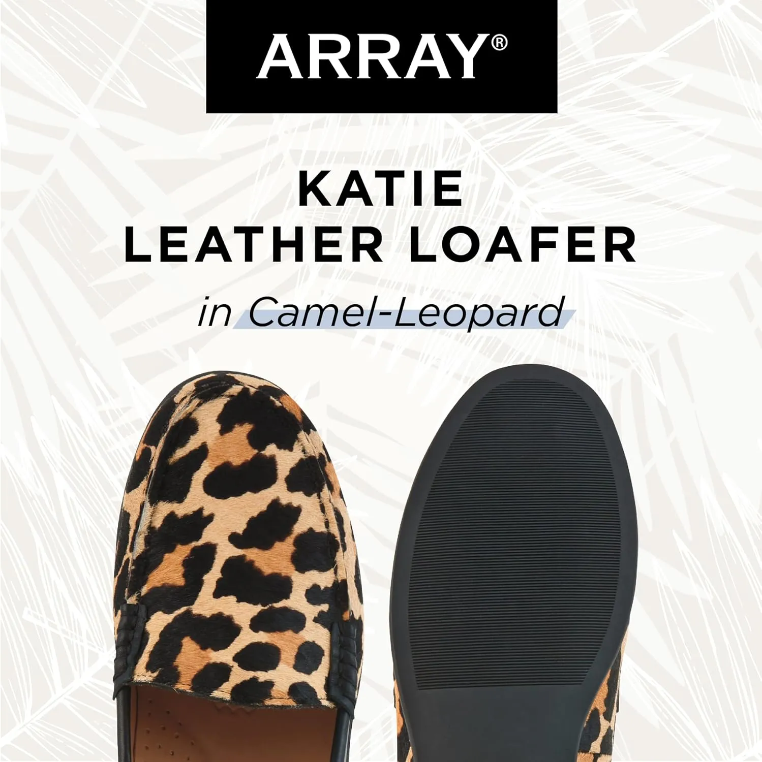 ARRAY Women's Katie Classic Slip-On Leather Loafer