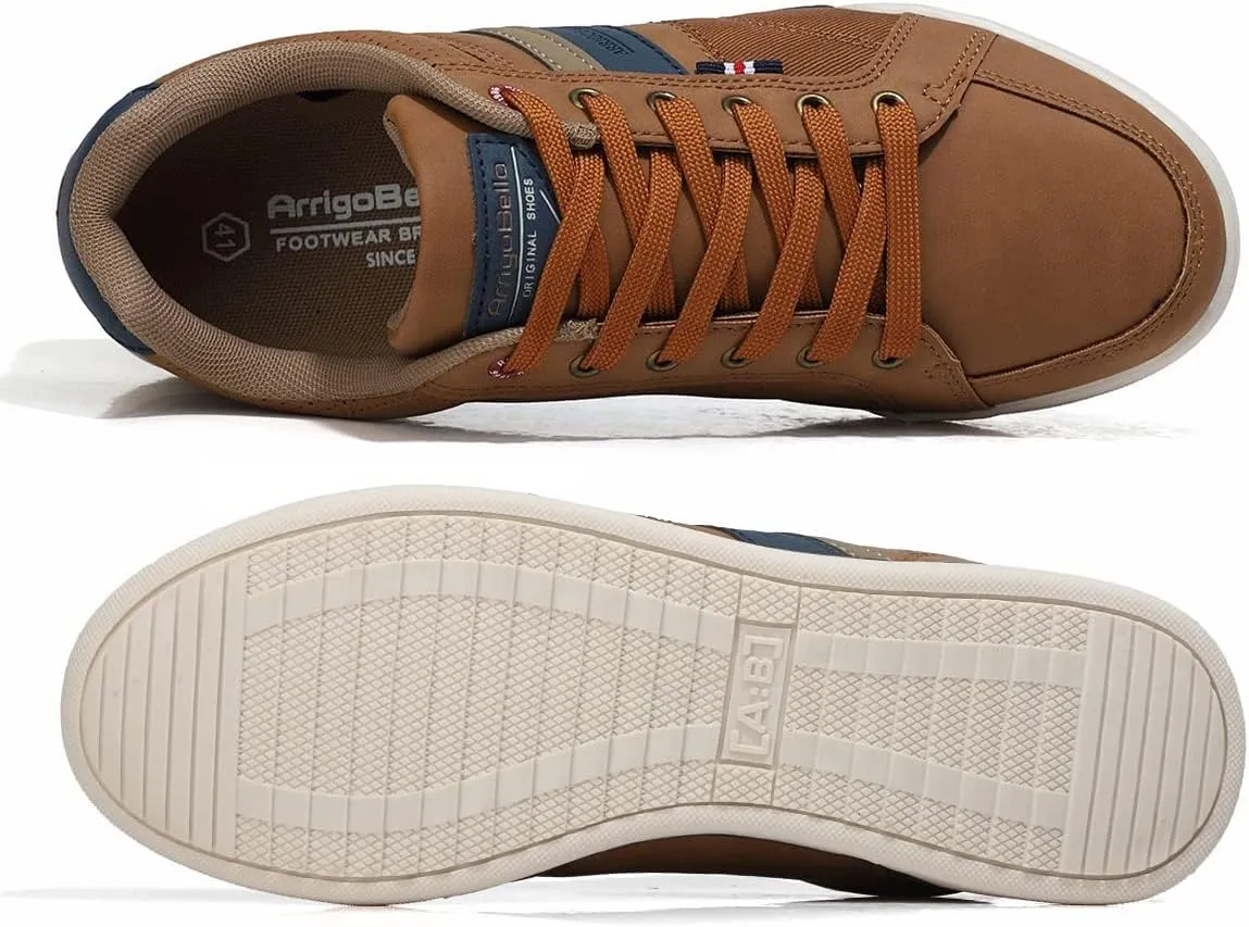 ARRIGO Bello Sneakers for Men Casual Shoes Low Top Comfortable Walking Shoes