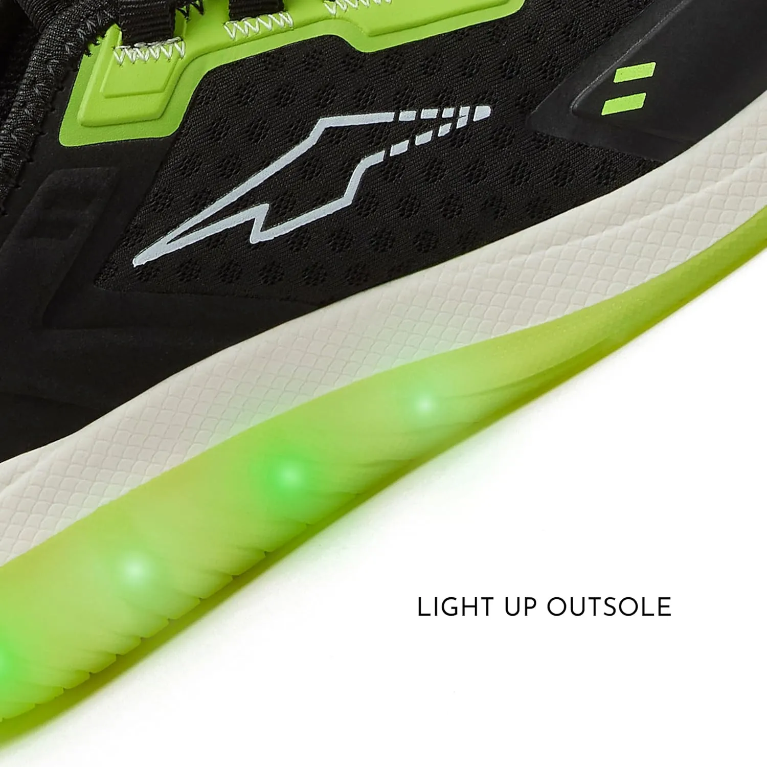 Avia Spark Slip On LED Light Up Boys and Girls Sneakers - Lightweight Tennis, Athletic, Kids and Toddler Light Up Shoes for Girls and Boys - Little Kid Shoes Size 11-3