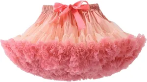 Baby Girls Tutu Skirt,Girls Soft Fluffy Tutu Skirt Ballet Birthday Party Pettiskirt,Baby Girl's Petticoat Skirts 9M-8T