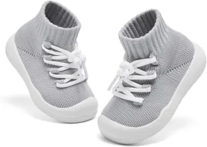 Baby Sock Shoes Girls Baby Walking Shoes Infant Sock Shoes Non Slip Toddler Slip on Tiny Feet Sneakers