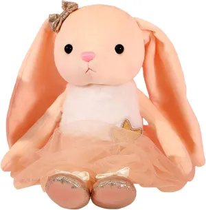 Ballerina Dolls Plush Bunny Rabbit Soft Toys Ballet Dance Recital Gifts for Girls 15.5 Inches