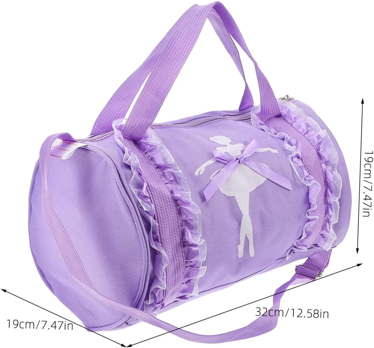 Ballet Dance Shoulder Bag for Portable Dance Bag with Strap Lightweight and Stylish Design for Travel