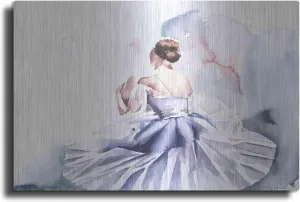 'Ballet IV' by Alan Majchrowicz, Metal Wall Art, 36"x24"