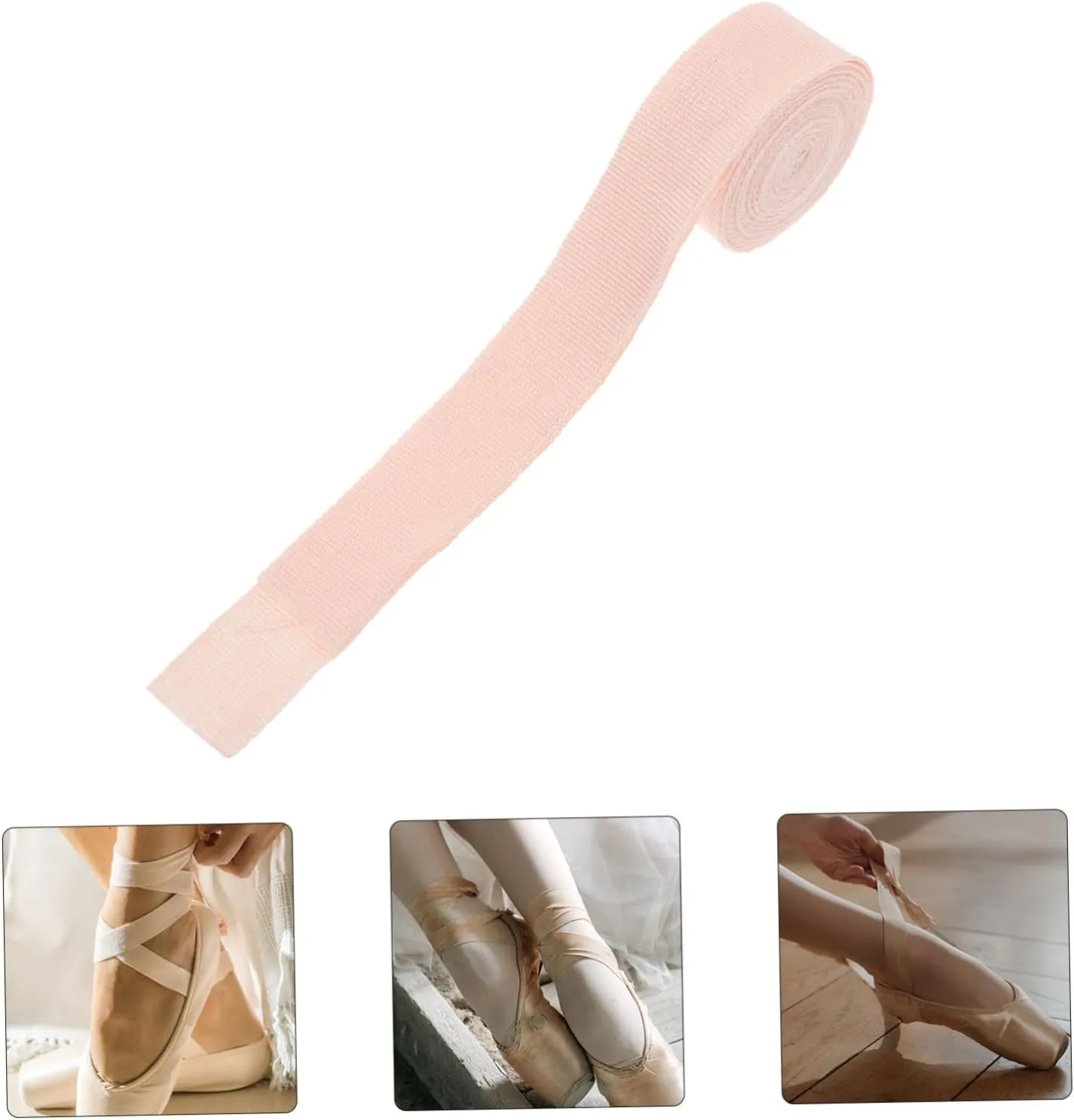 Ballet Shoe Ribbon Elegant Flat Ribbon for Dance Performances Comfortable Satin Design Ballet for Show