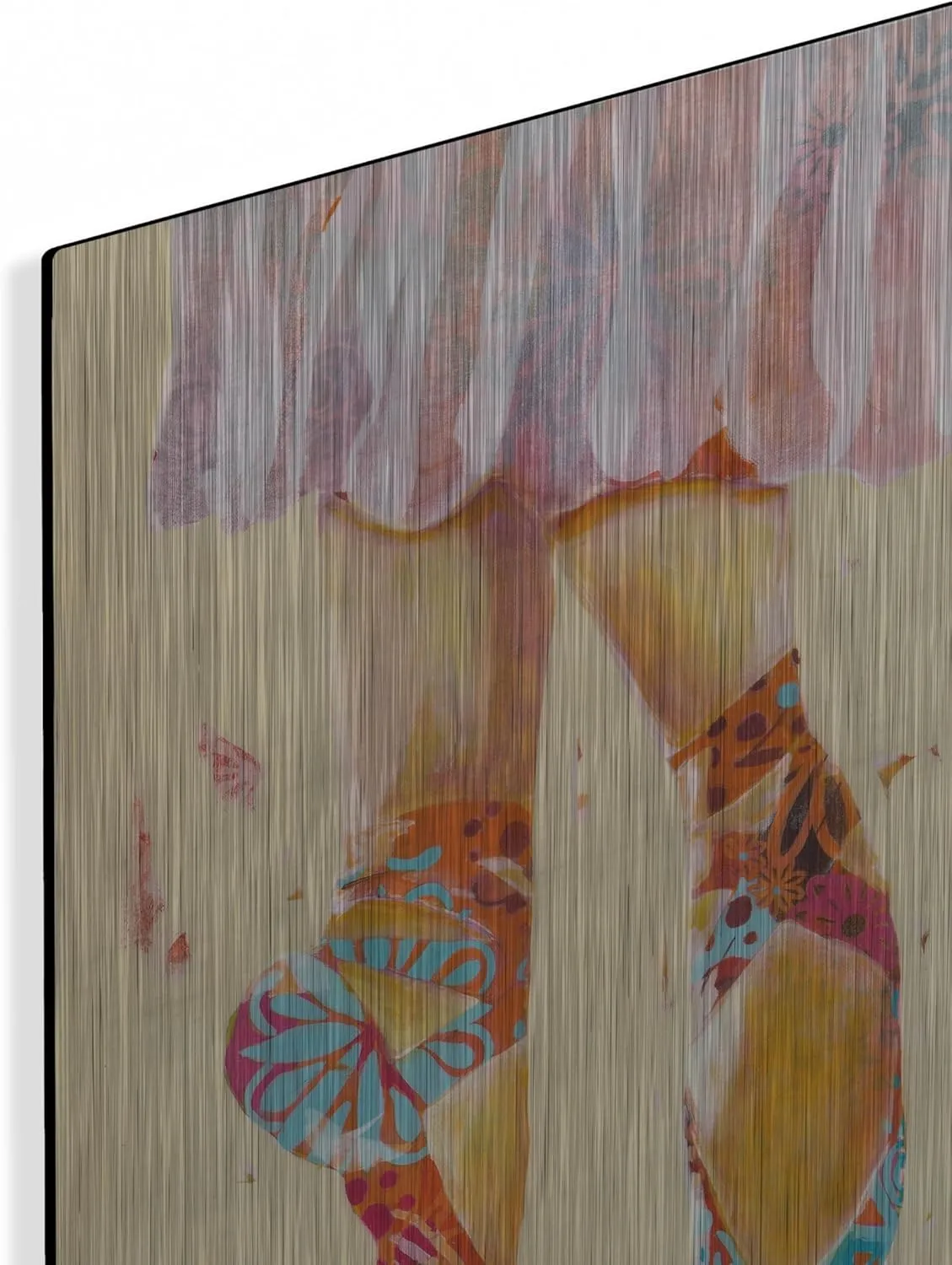 'Ballet Slippers' by Pamela Beer, Metal Wall Art, 12" x 16"