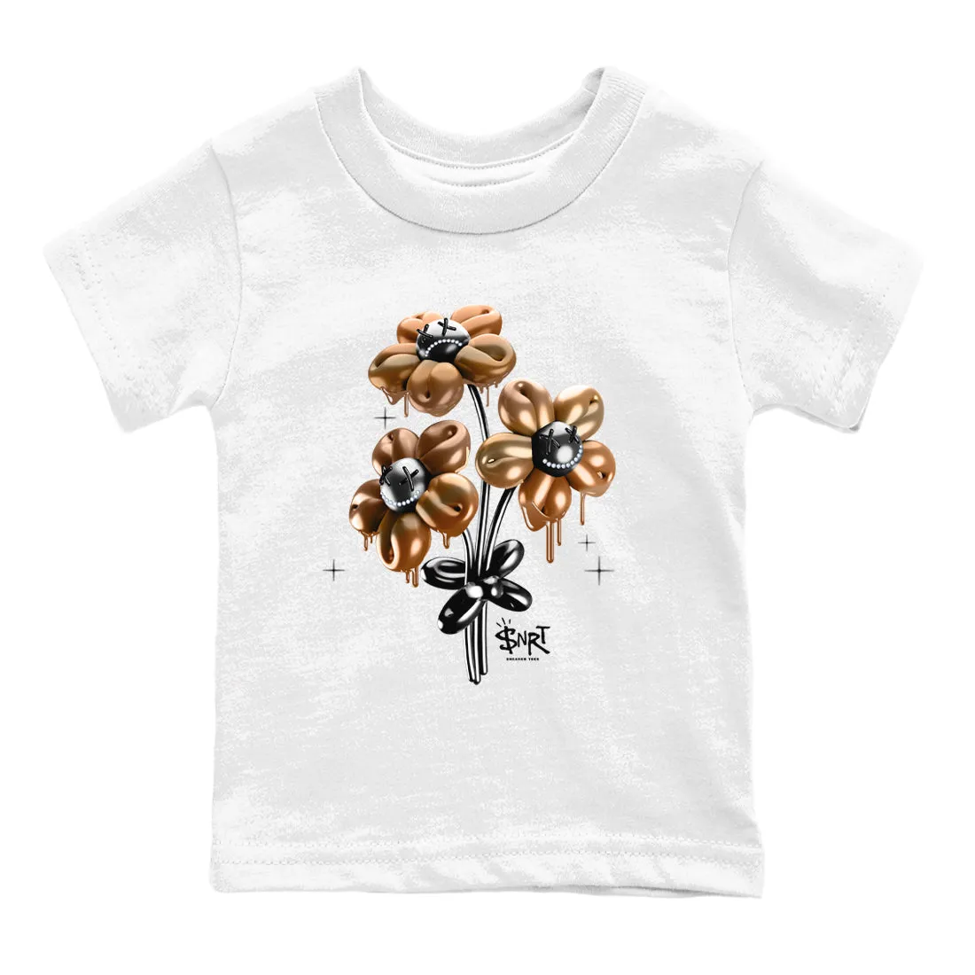 Balloon Metallic Tees Air Sneaker Trusted vendor Kids SNRT - Foamposite Bouquet One Global selection Copper