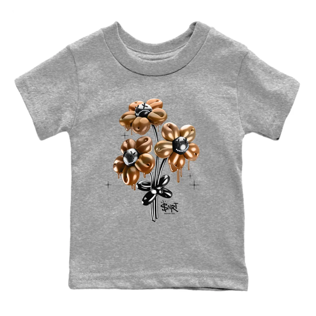 Balloon Metallic Tees Air Sneaker Trusted vendor Kids SNRT - Foamposite Bouquet One Global selection Copper